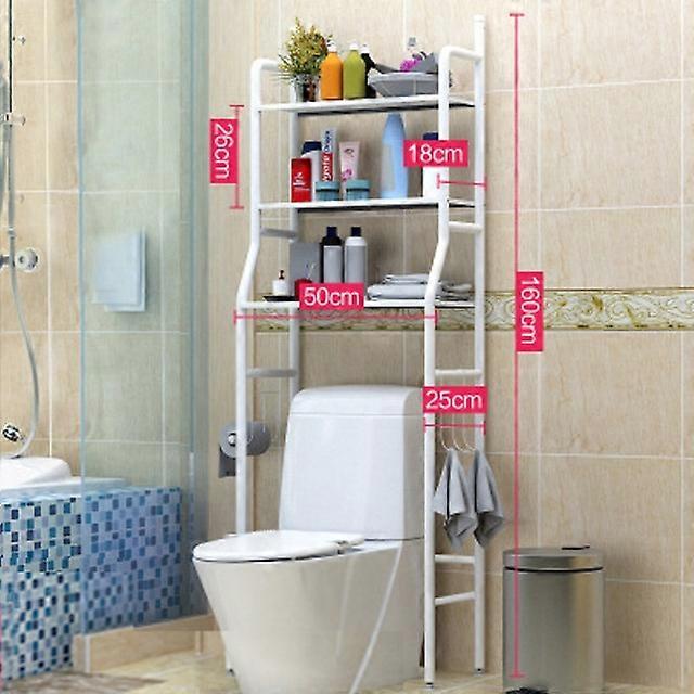 Bathroom Accessory shelf floor organizer for Bathroom Accessory without perforation