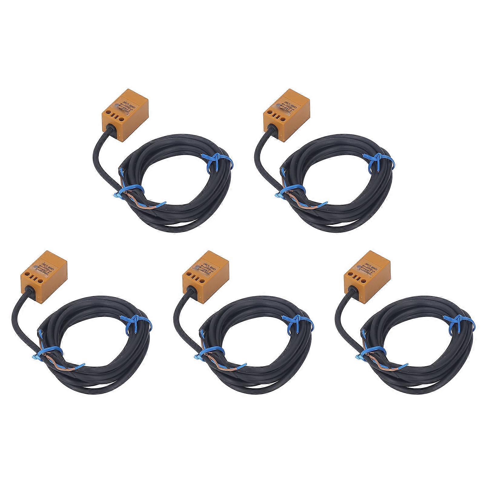 5Pcs Inductive Proximity Sensor NPN Normally Open IP65 Inductive Proximity Switch 1030VDC