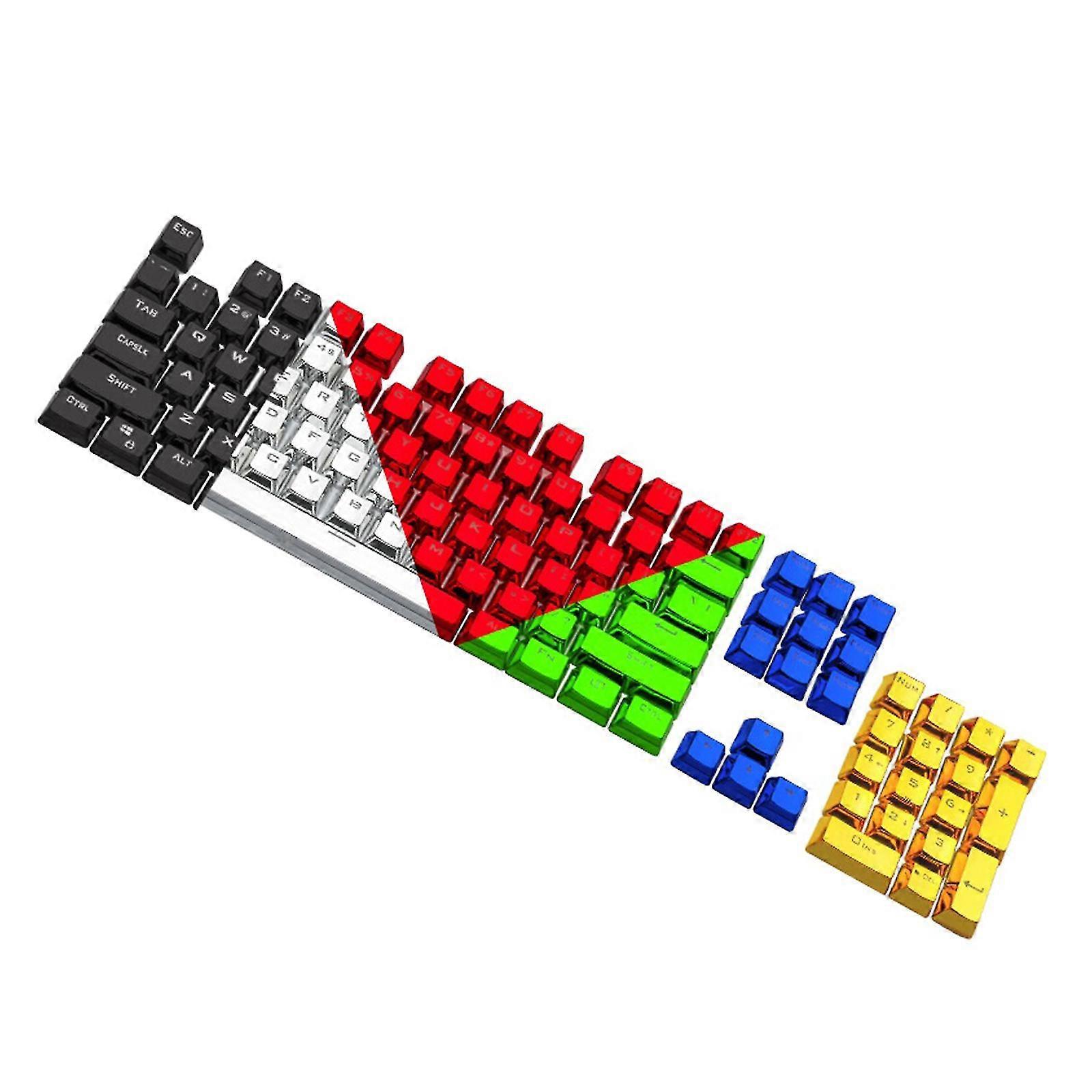 12 Keys/set Metal Backlit Keycaps For League Of Legends Key Cap For Mechanical