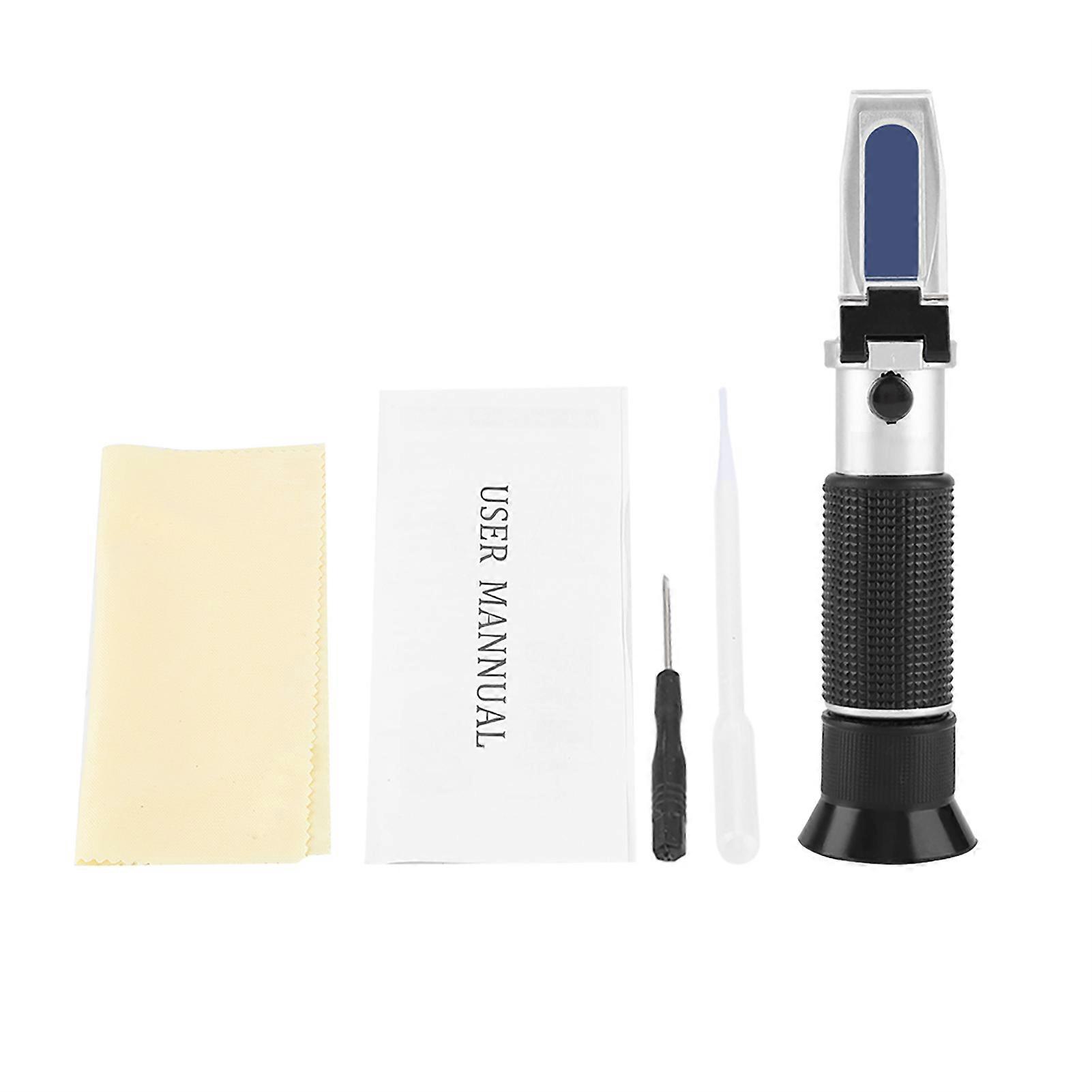 Wort Specific Gravity Refractometer for Beer, Wine, Juice, Sugar Meter 0-32%