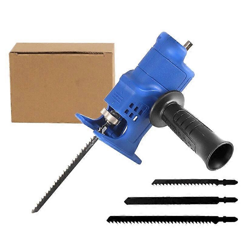 Portable Reciprocating Saw Adapter Electric Drill Modified Electric JigSaw Curve Saw Power Tool for Wood PVC Steel Pipe Cutting