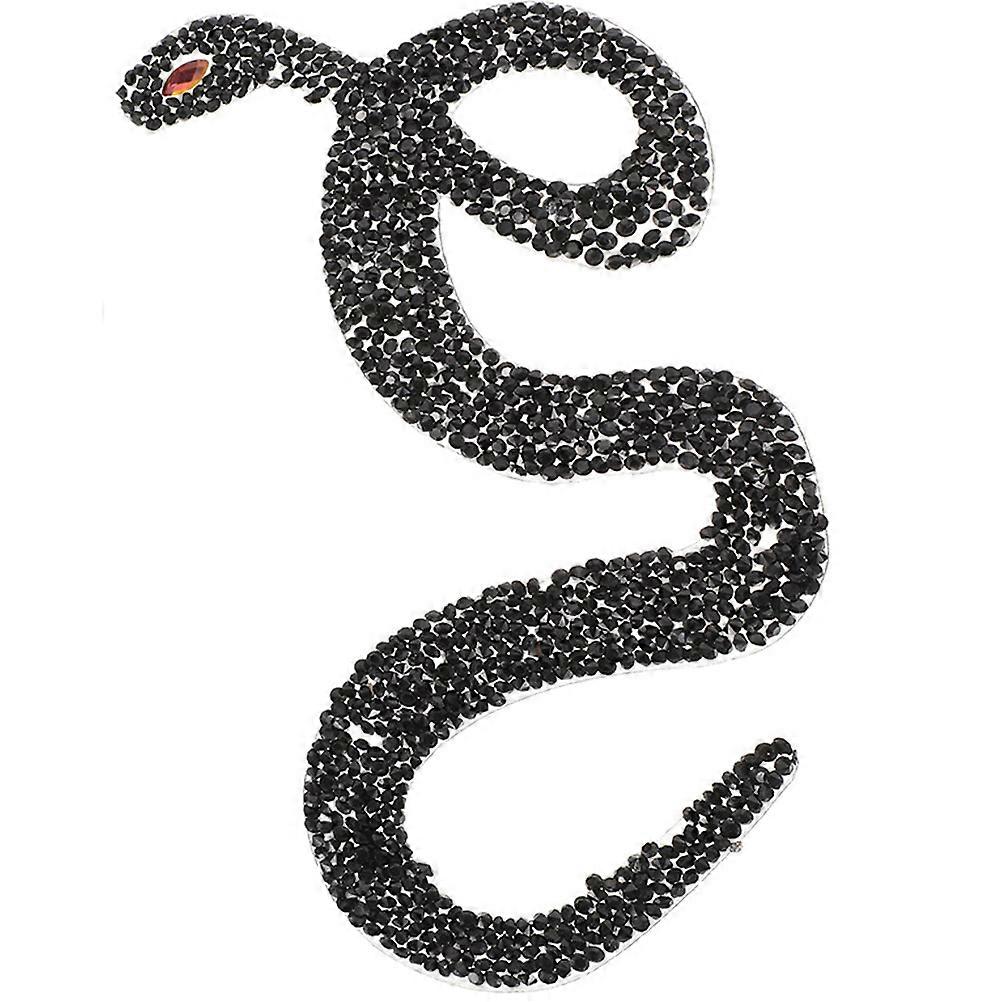 Multi-function Embroidered Patch Snakelike Patch Decor Back Iron On Patch Repairing Back Patch