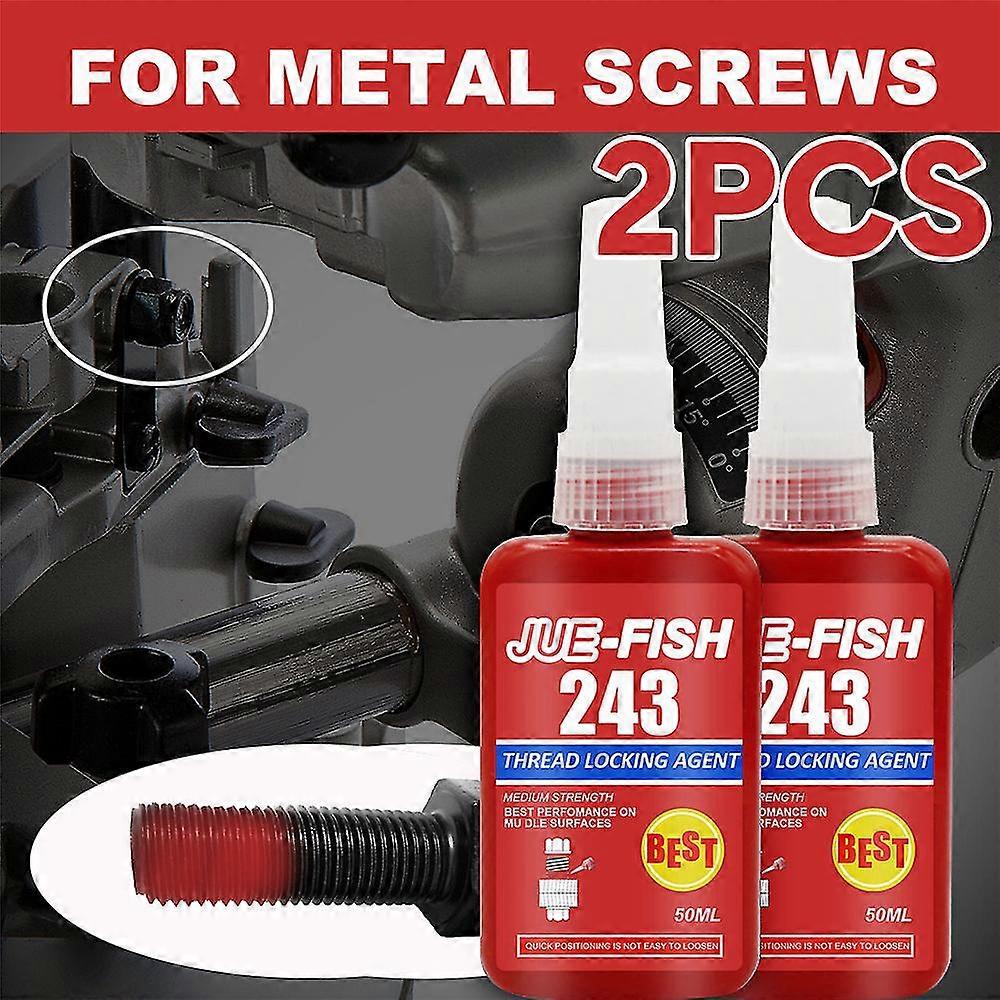 50ml Solid Sealant Liquid Raw Meal With Liquid Pipe Thread Anaerobic Anti-lovelock Sealant Thread Locking Agent