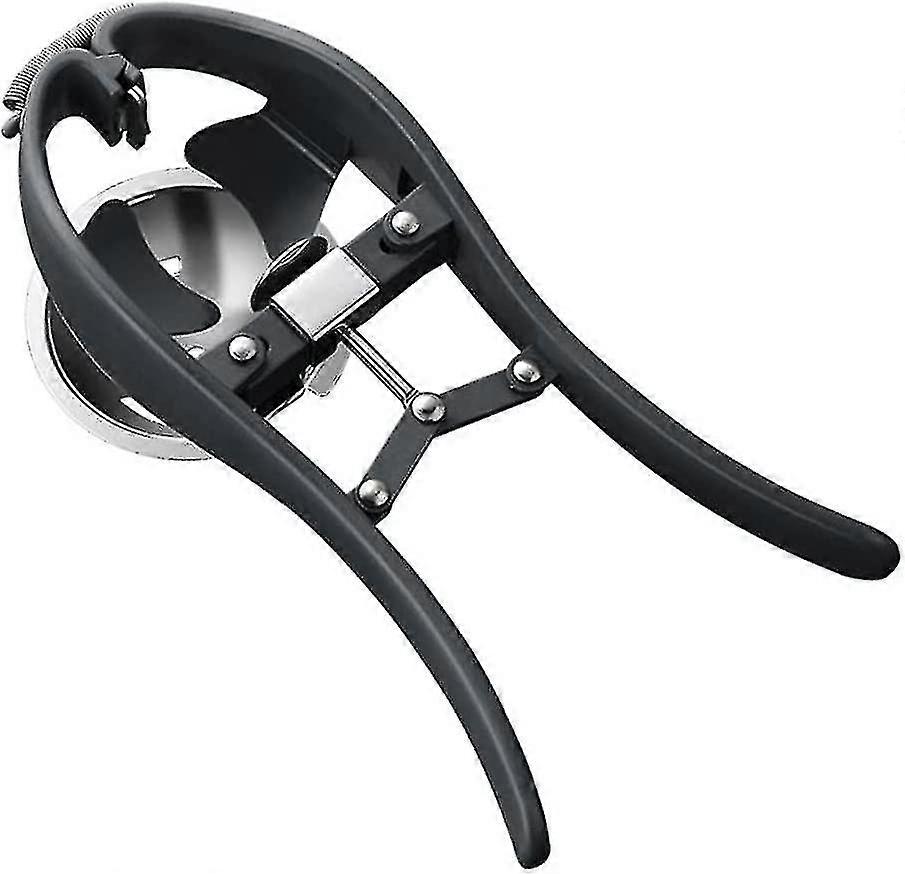 Egg Opener,egg Cracker, Stainless Steel Egg Separator Kitchen Tools(1pc, Black)