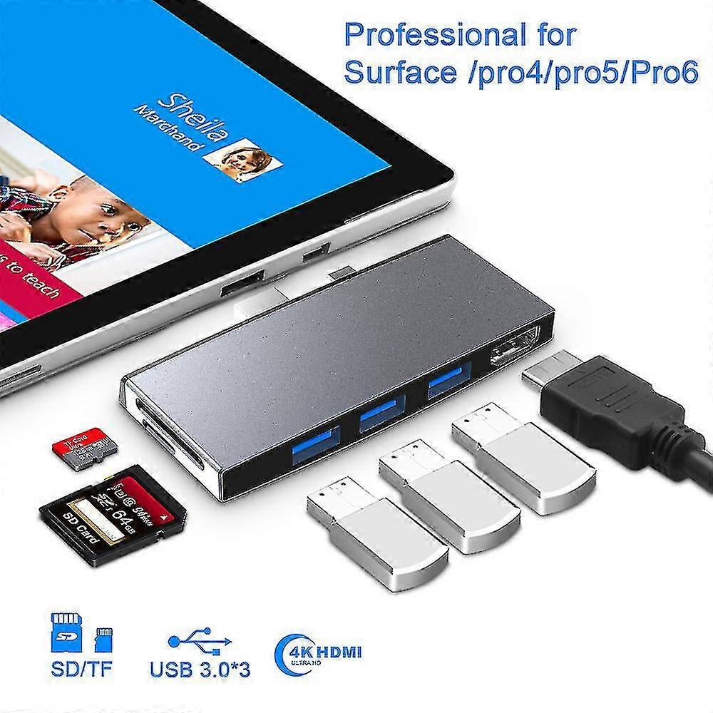Usb Hub Docking Station,3 Usb 3.0 Ports,plug-and-play Compatible Card