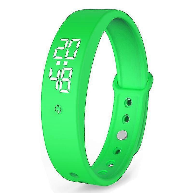 Pivotell Vibratime Vibrating Reminder Watch - With Up To 10 Daily Alarms - green