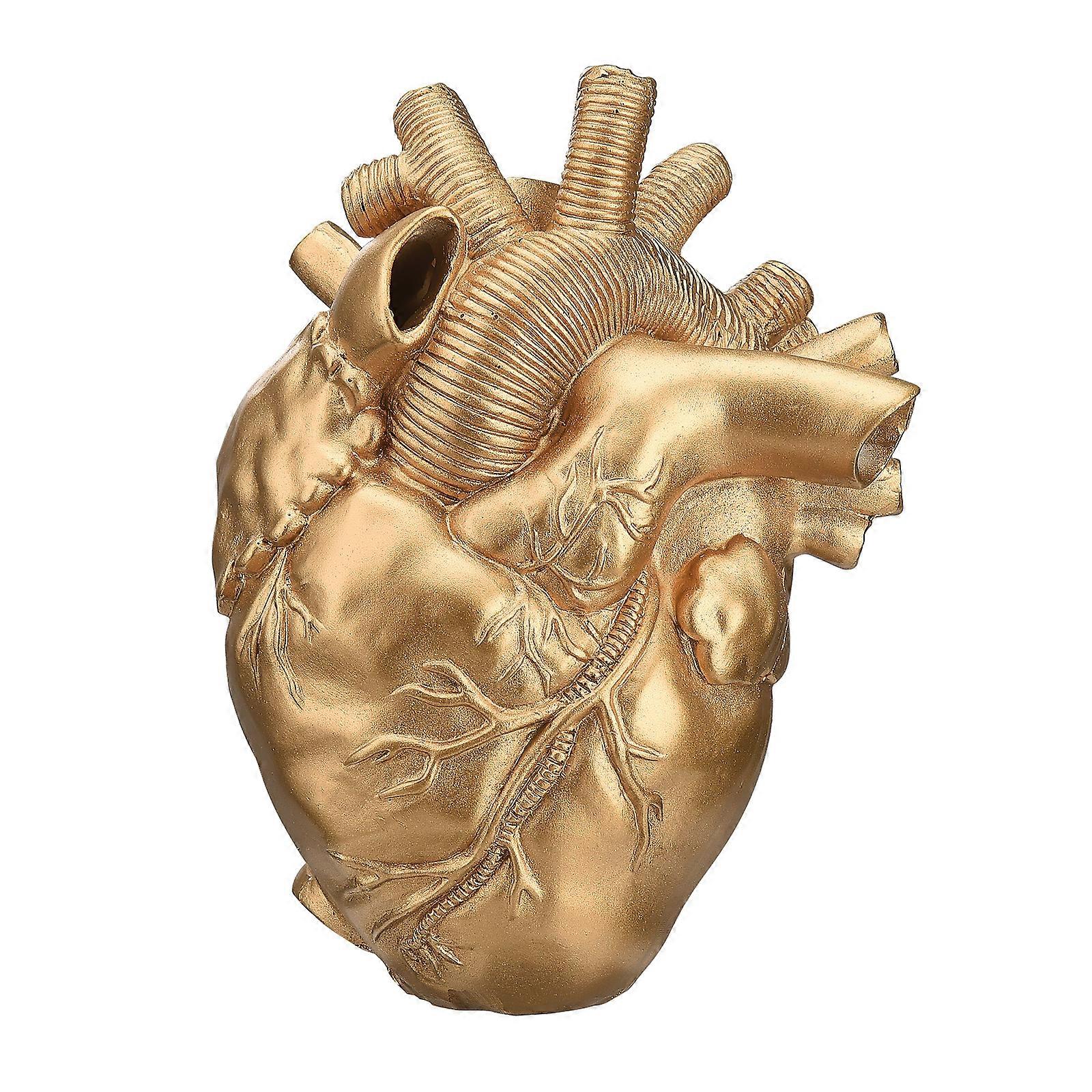 Tvar srdce Tvar srdce Květinová nádoba Váza Sušené tělo Socha Pryskyřice Elegantní Vázy Hrnce Domácí dekorace