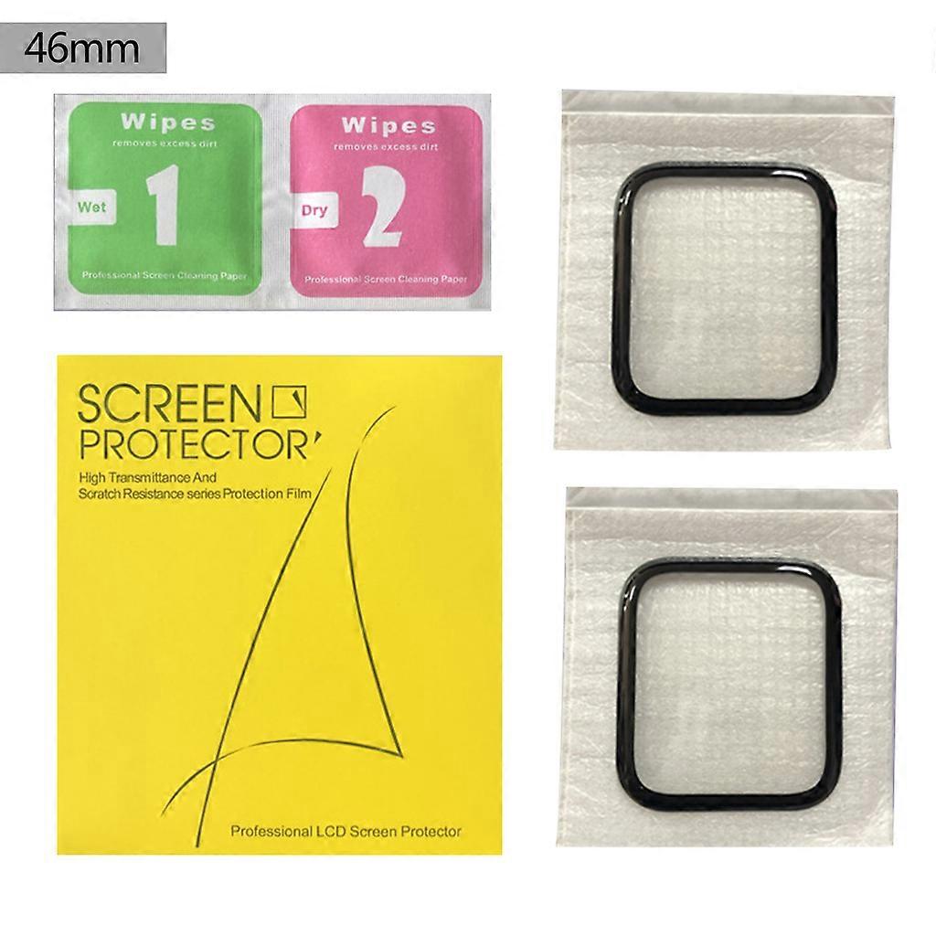 2pcs 3D Full Screen Protector Film for  Watch 41/46mm for Smart Watch for Protec