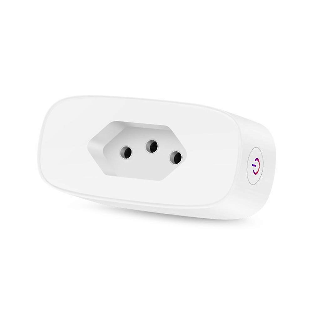 Conversion Socket Graffiti APP Remote Brazil Plug Conversion Socket 16A Wireless Timer Switch High Power Plugs EU Plug