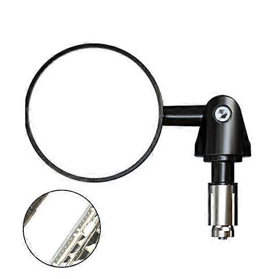 Universal Motorcycle Handlebar Mirror Wide Angle Easy Installation Safe Riding