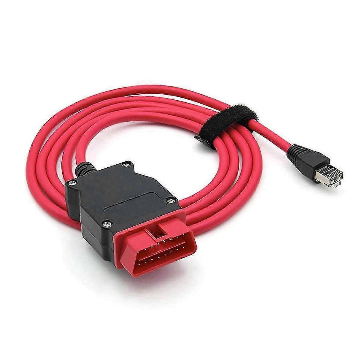 Doip-kabel obd2 Ethernet-gränssnitt com uppdatera dolda data obd skanner ecu programmerare för
