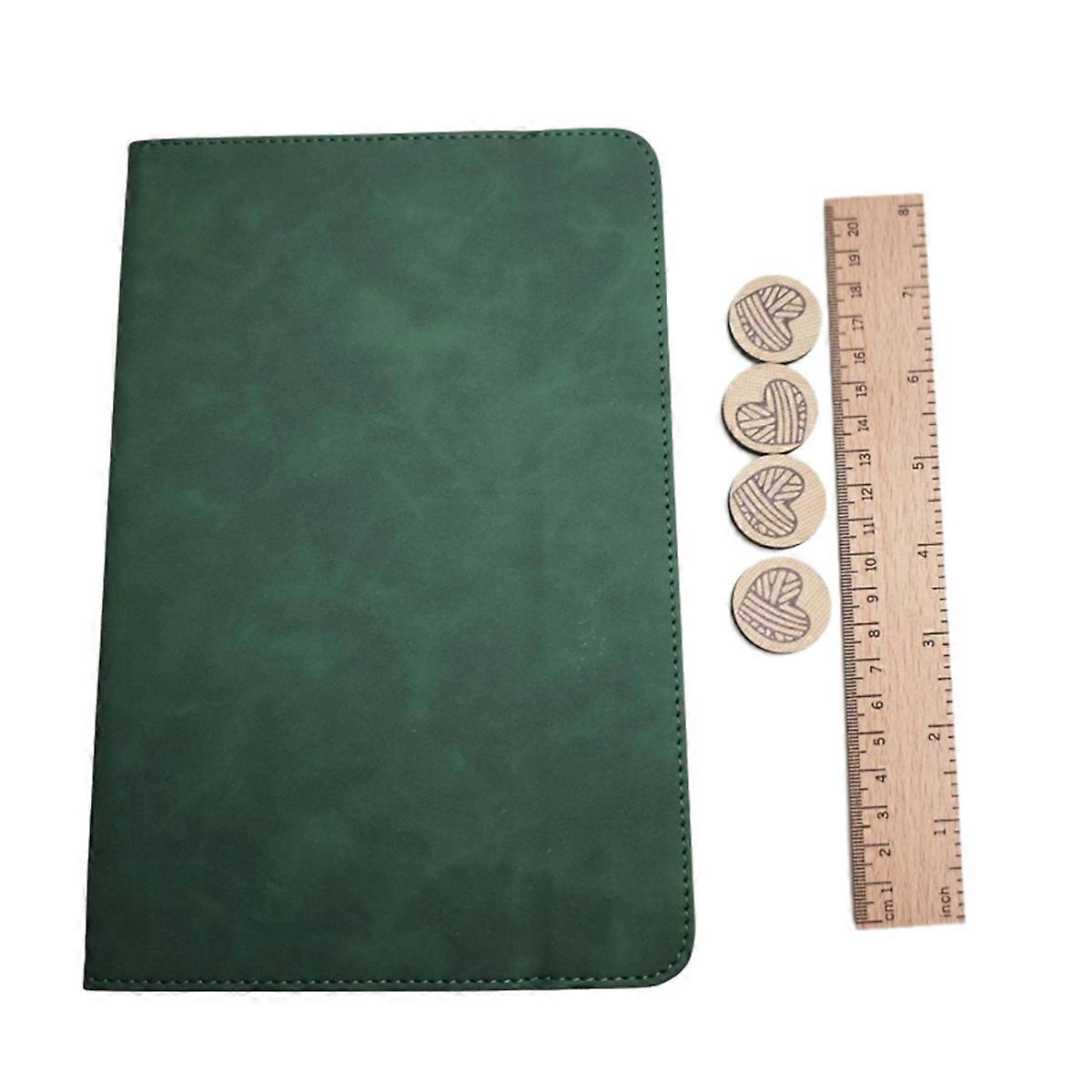 Crochet Chart Holder Crochet Pattern Chart Keeper Easy to Use Foldable Portable Magnetic Knitting Chart Keeper,Green