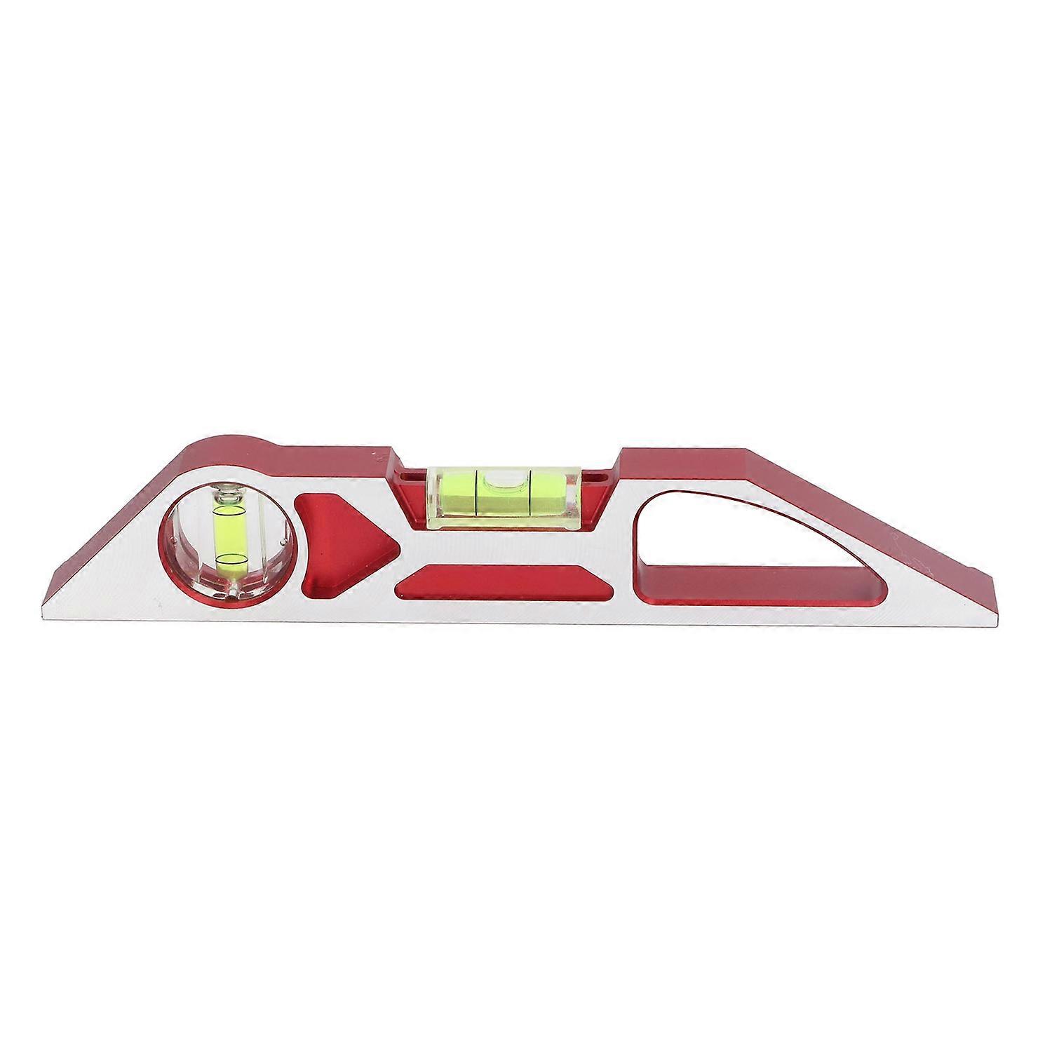 Bubble Level 90 180 Degree High Precise Leveling Tool Aluminum Alloy Woodworking Angle Ruler 