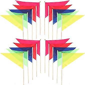 50 Drapeaux De Marquage Avec Piquets Pour Jardin - Signalisation Pelouse, Irrigation, Plantes, 38 Cm - 5