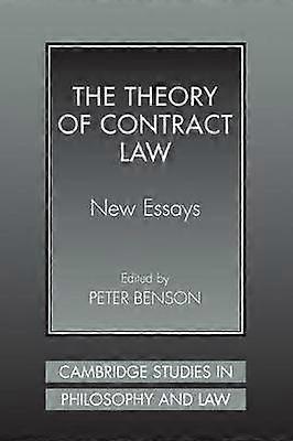 La teoría del derecho contractual
