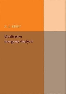 Qualitative Inorganic Analysis