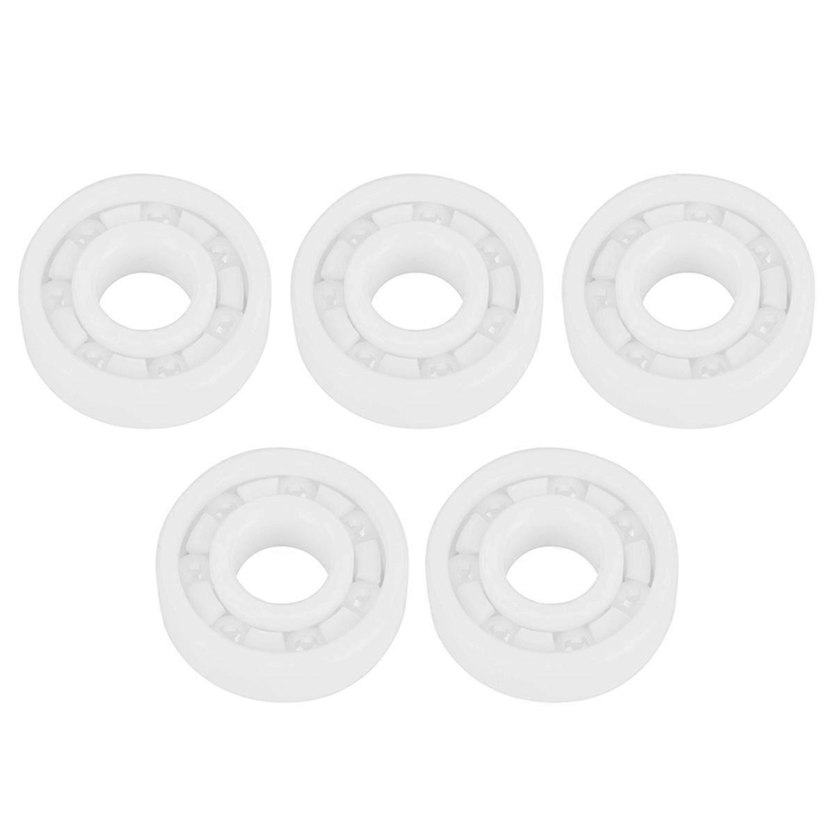 5Pcs 6000- Full Ceramic Bearing ZrO2 Ball Bearing 10X26X8mm Zirconia Oxide Bearing