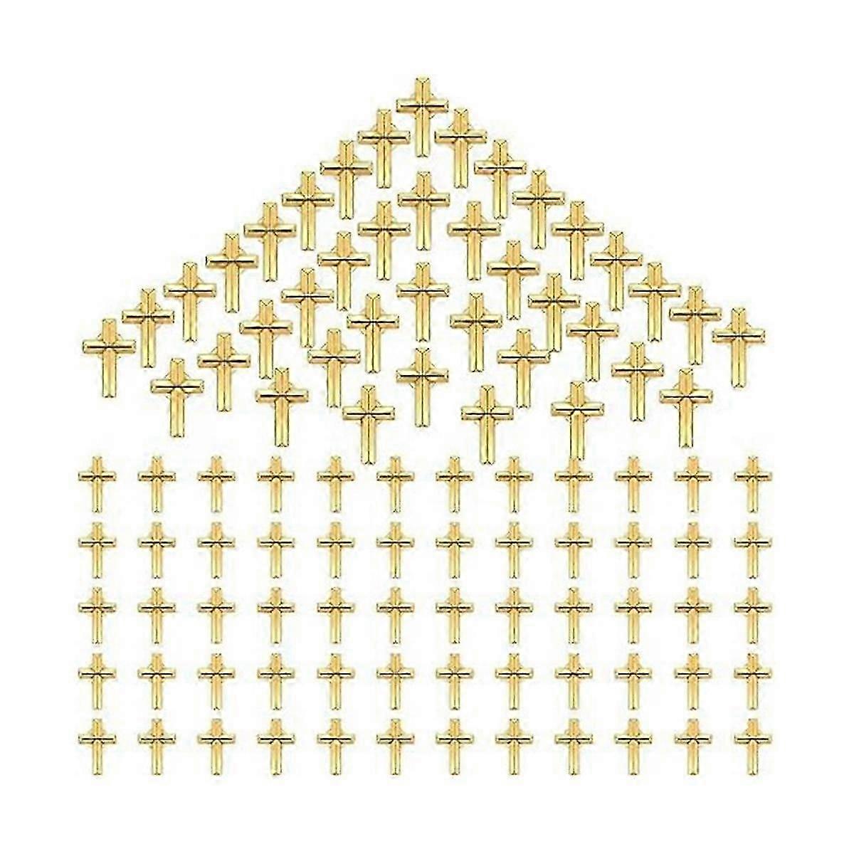 100 Pcs Lapel Pin Bulk Set Gold Pins Religious Pin Gold Enamel Pin Set For Christian Chaplain