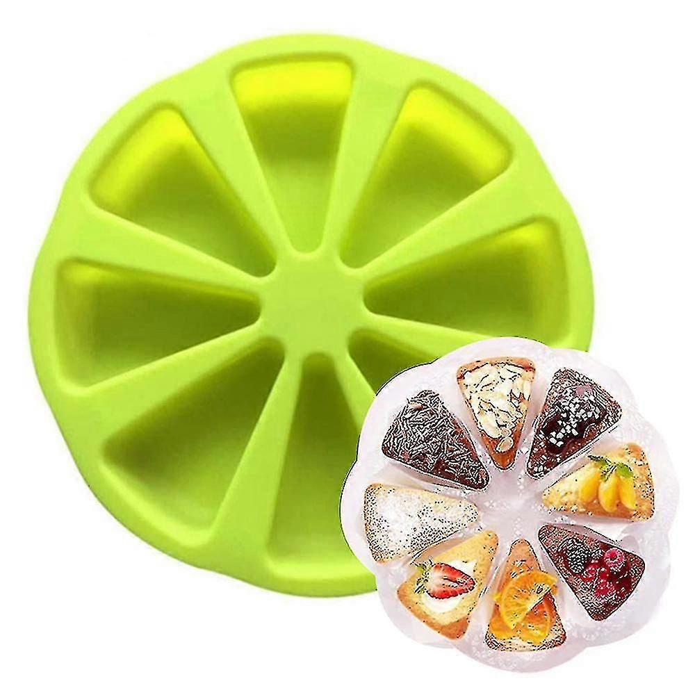 Baking Molds Triangle 8 Cavity Silicone Cake Mold Soap Mould