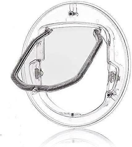 Cat Flip Door, 4-Way Locking for Sliding Glass, Suitable for Small Pets, Cats, Dogs, and Puppies.