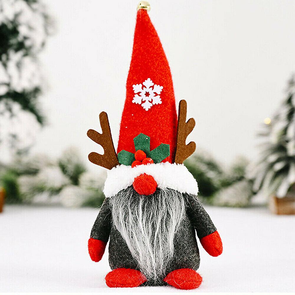 Christmas Faceless Gnomes Plush Doll Ornaments Dwarf Elf Xmas Party Home Decor