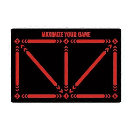 Ποδόσφαιρο Footwork Mat Portable Αντιολισθητικό Silent Kids Έφηβοι Ενήλικες Όλα τα επίπεδα Ευκινησία παίκτη Ποδόσφαιρο Footstep Dribbling Training Floor Pad