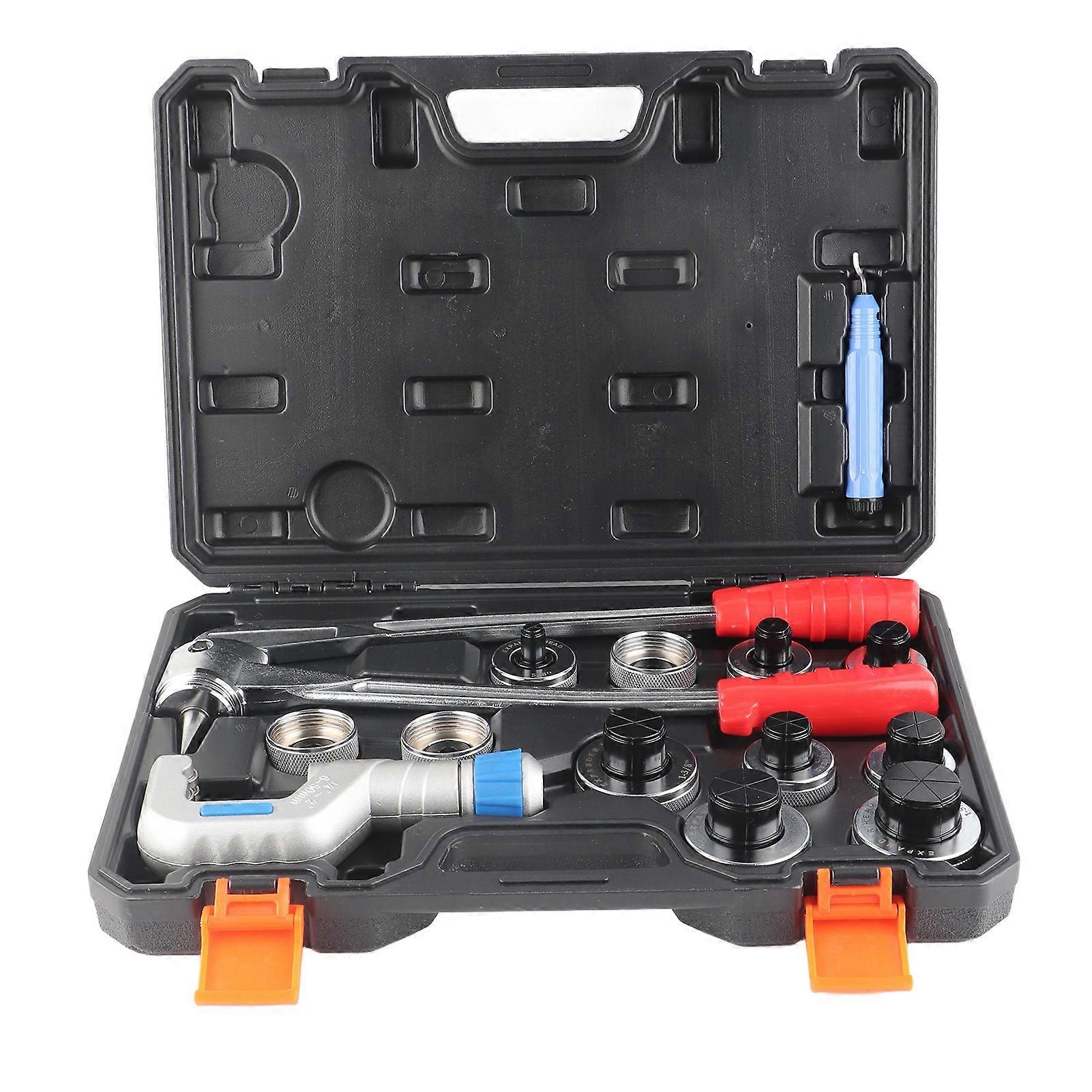 Tube Expander Copper Aluminium Alloy Pipe Expansion Tool Set Kit for Tubing Plumbing CT‑200