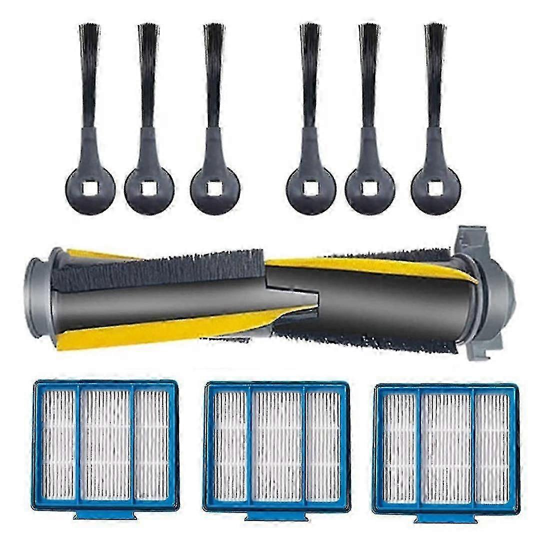 חל על חלק חילוף עבור רובוט ואקום ריק עצמי של Shark IQ, מברשות צד, מסנניםמברשת ראשית RV1000SEU