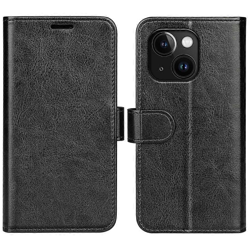 R64 Texture Horizontal Flip Leder Handyhülle