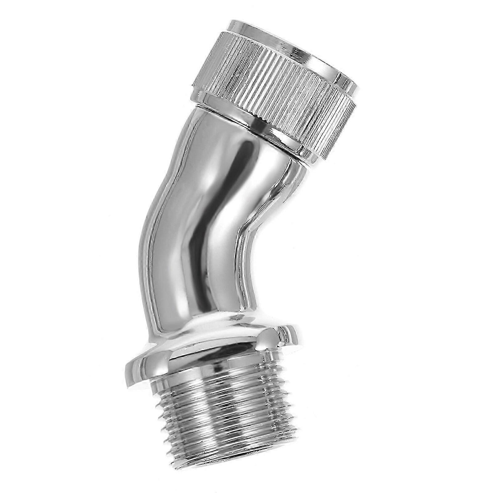 1pc 1/2" Shower Elbow Adapter Shower Head Extender Connector For Bathroom