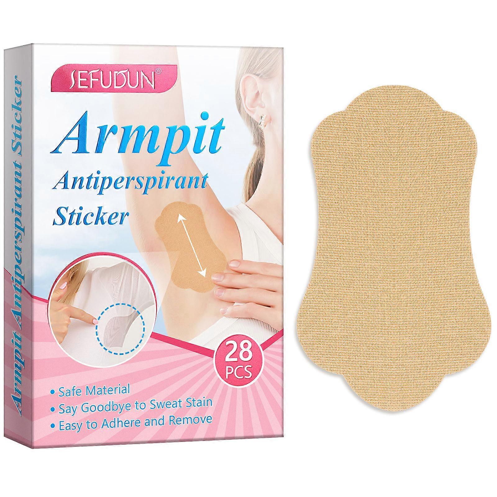 Underarm Sweat Absorbing Pad And Effective Sweat Underarm Invisible Sweat Absorbing Comfortable And Relaxing Sweat Stick-28pcs