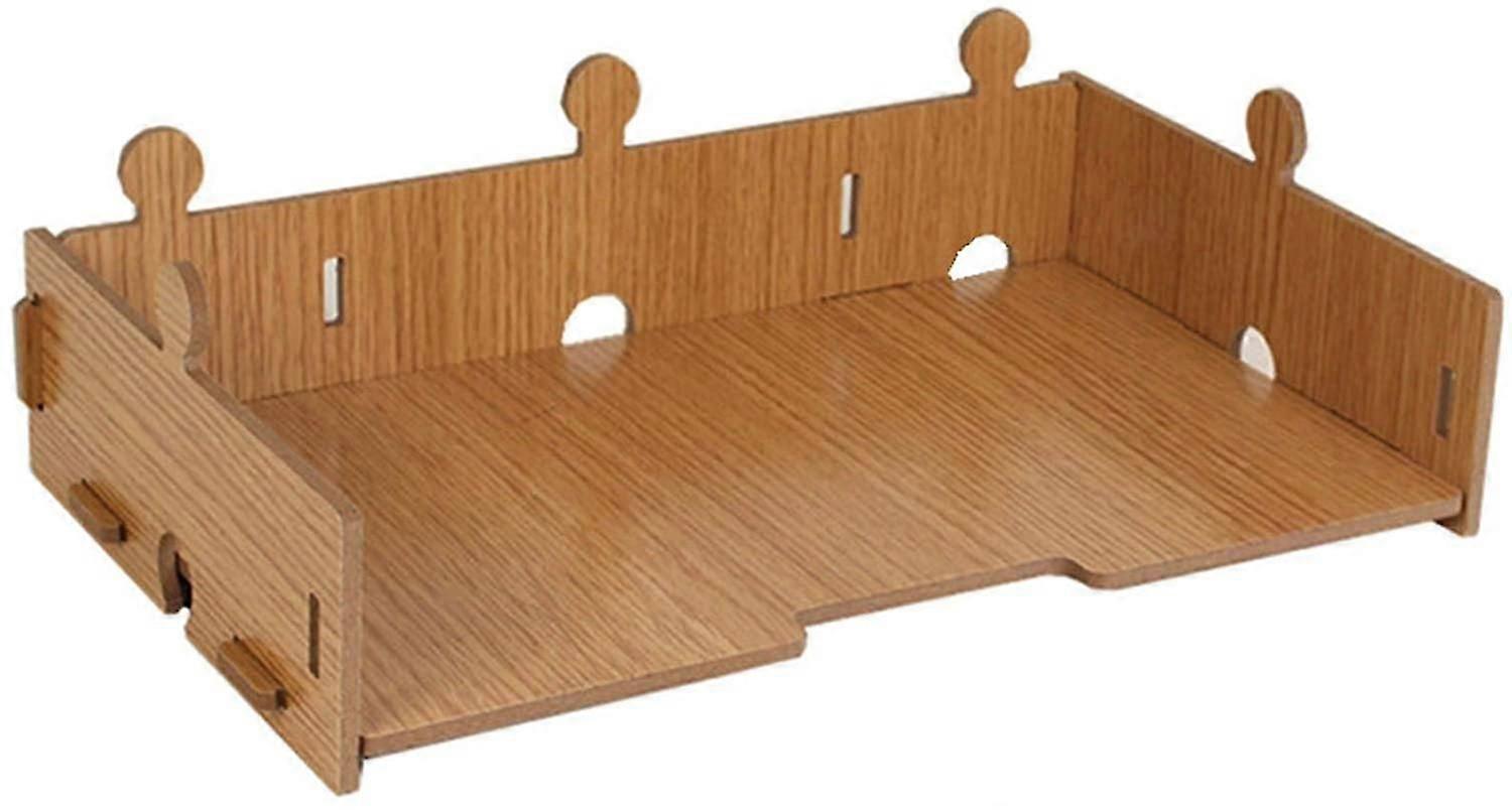 Wooden Shelf compatible Storage, Stackable Wooden Bookcase, Office Shelf