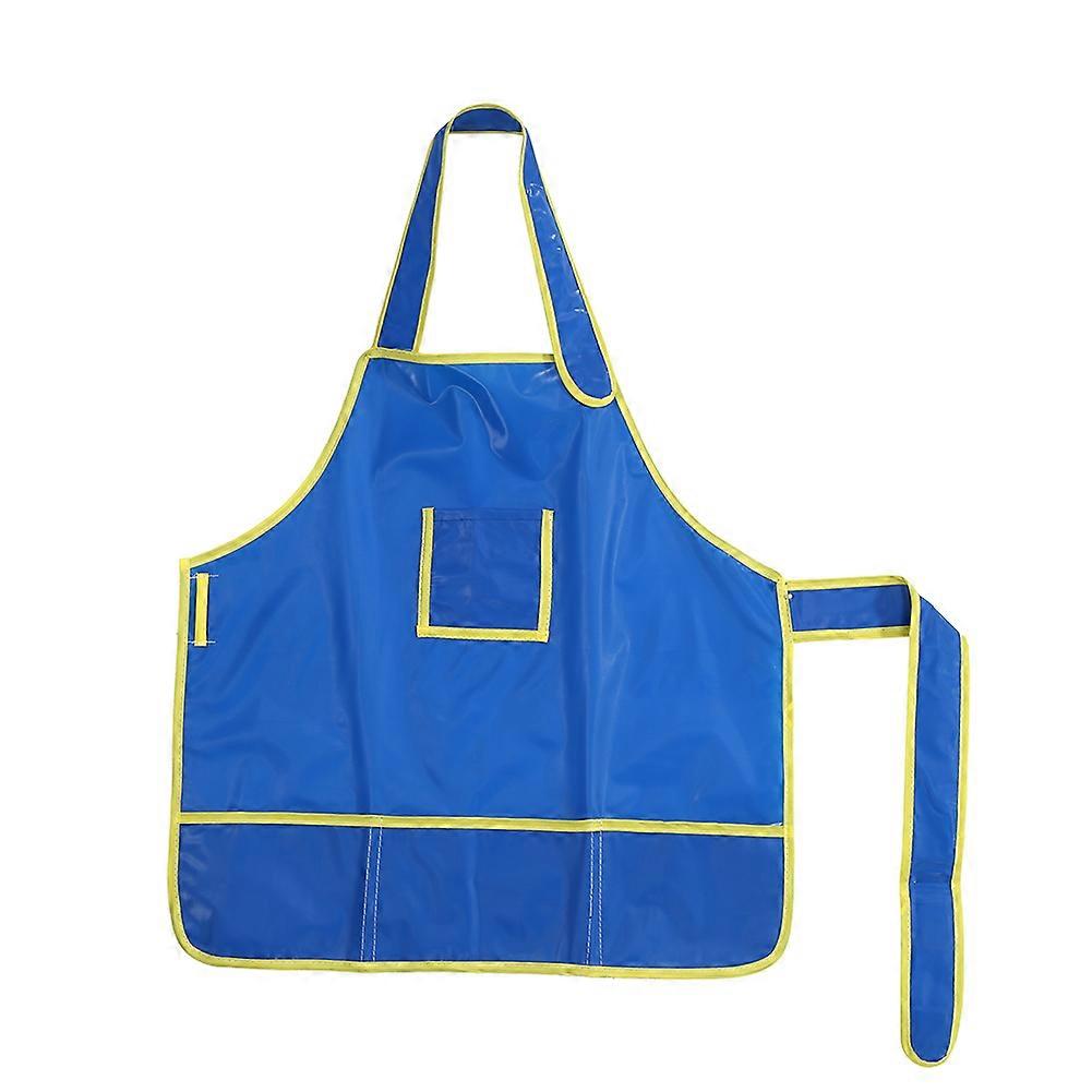 Unisex Sleeveless Art Smock Apron for DIY Painting and Drawing - Durable Fabric, Adjustable Size, Easy to Clean