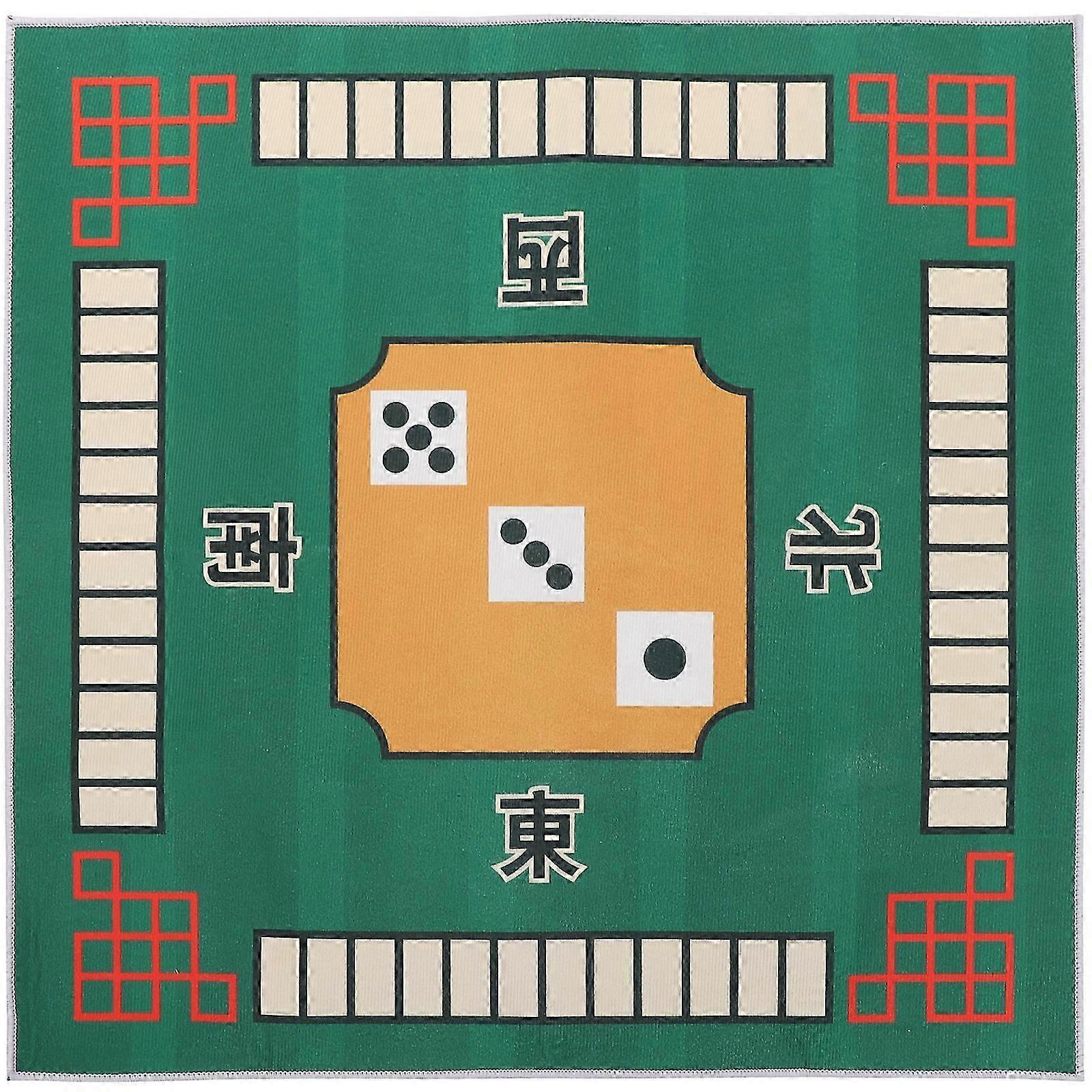 Square Table Cloth Gaming Tabletop Cover Game Table Cover Majiang Table Mat Poker Table Felt Table Mats