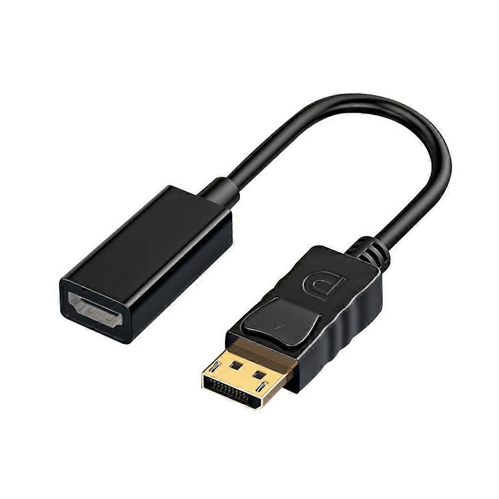 كامل HD DP إلى HDMI متوافق مع محول كابل عرض منفذ ذكر إلى أنثى