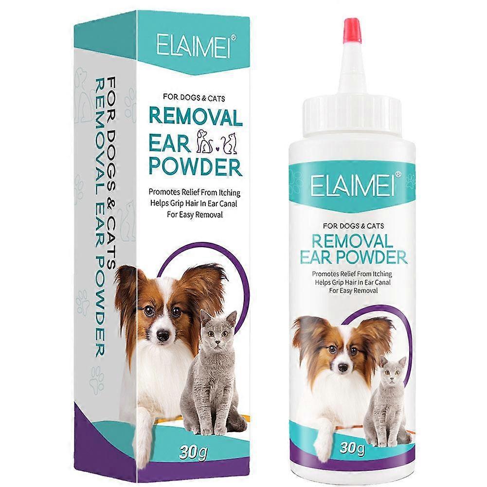 Dog Ear Cleaner 30g - Αφαίρεση πούδρας αυτιών για κατοικίδια, μόλυνση αυτιών σκύλου