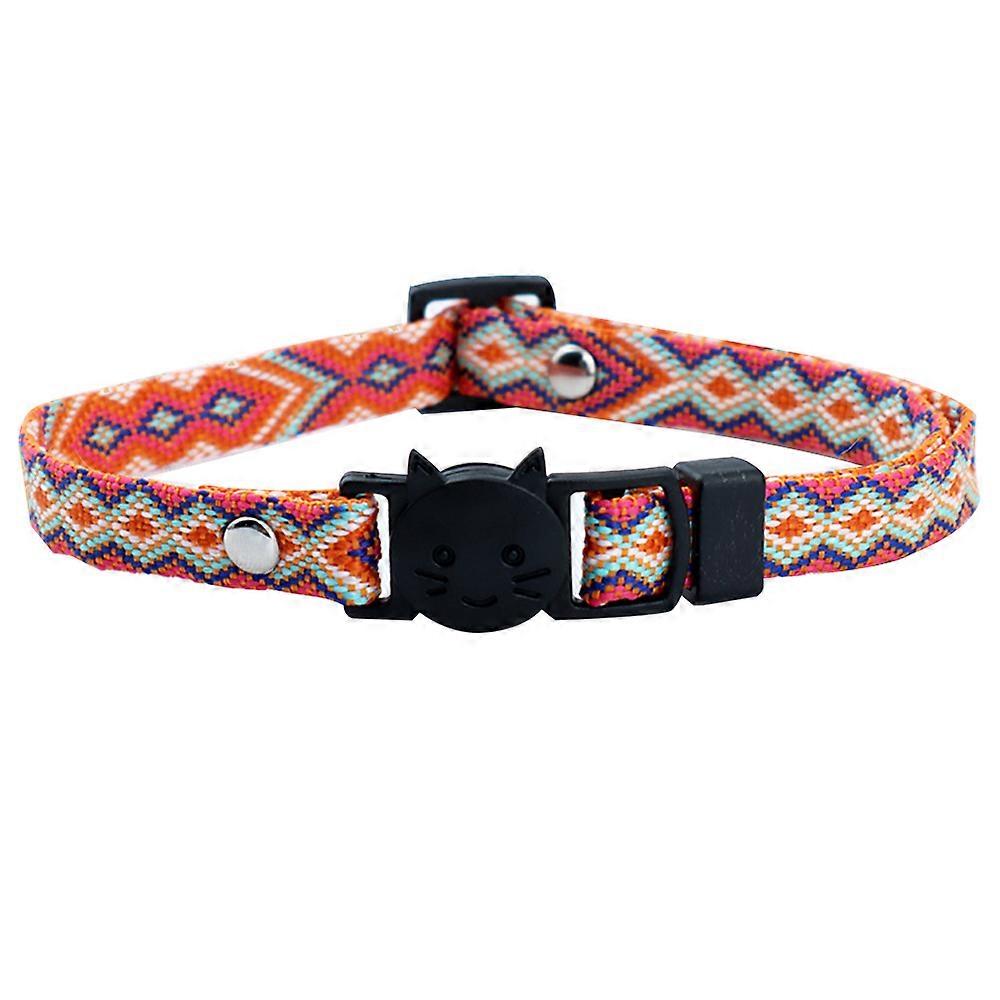 Heavy-duty Material Cat Collar, Adjustable Size for Playful Waves and Beach Adventures