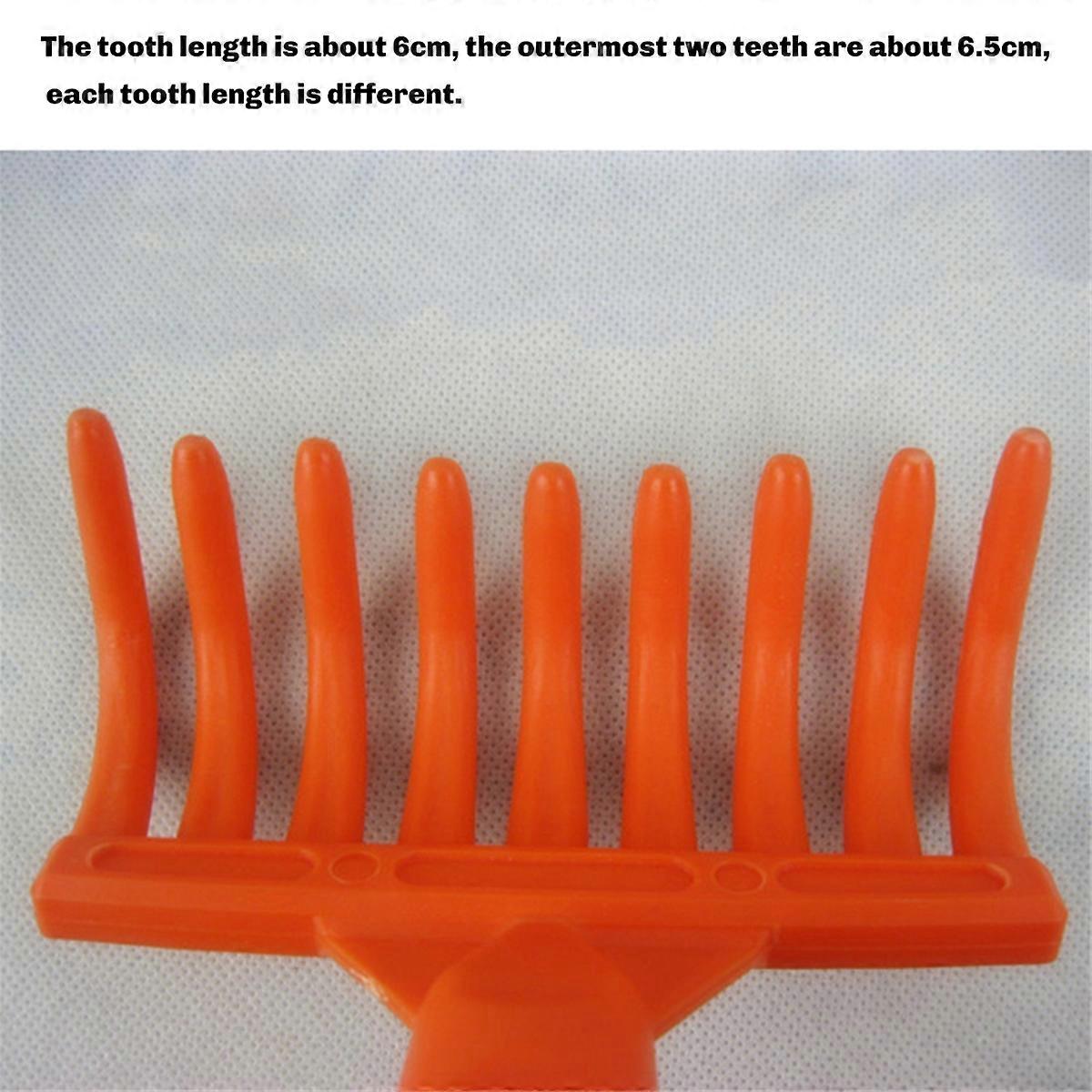 Olive Rake Heads 9-Tooth Rake Multipurpose Plastic Shovel Rake Olive ...