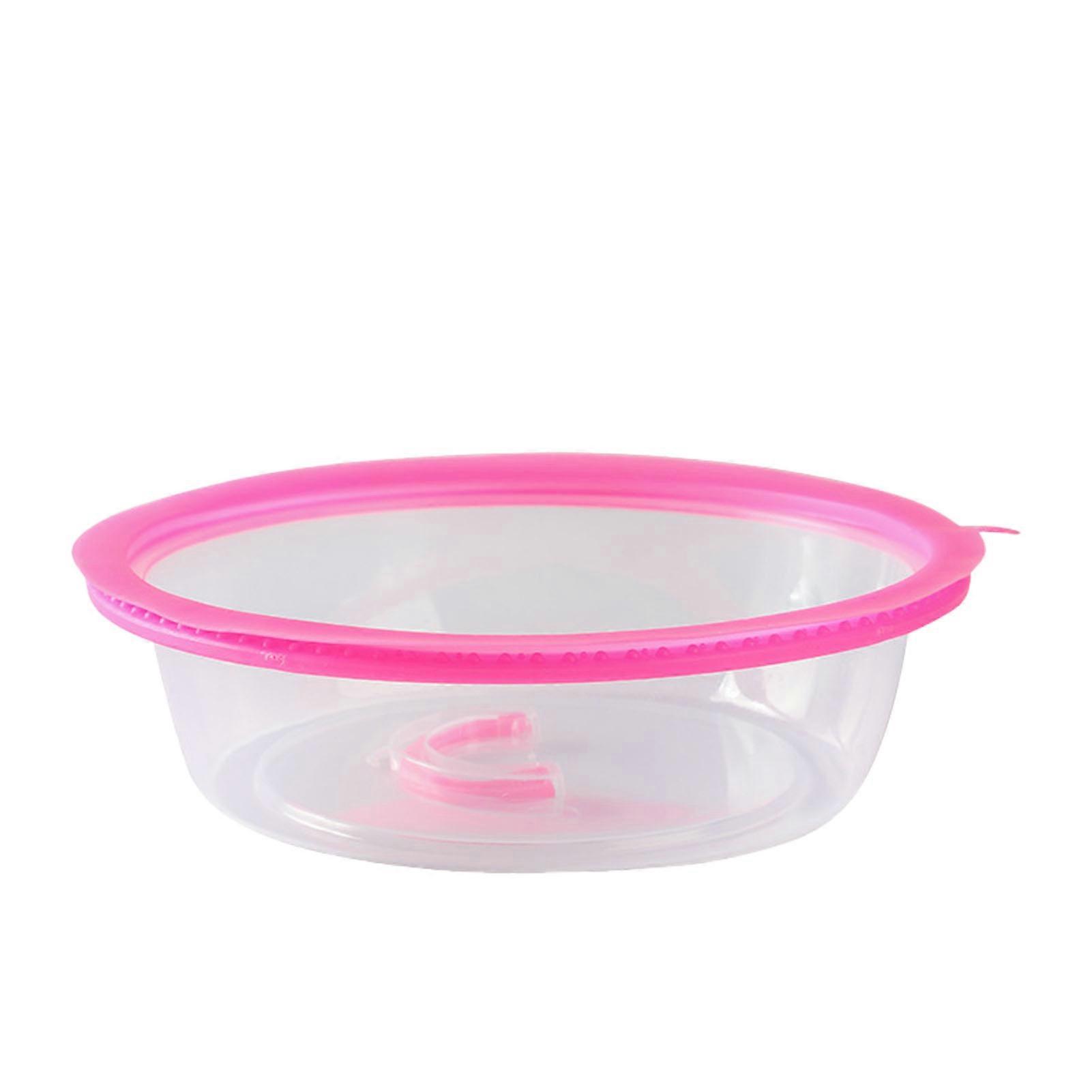 Microwave Heating Sealing Transparent PP Stackable Temperature Keeping Plate Serving Cover for Kitchen