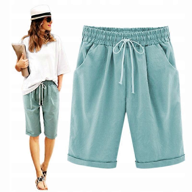 short à la mode pantalons pour femmes shorts d'été en coton respirant ample, xl