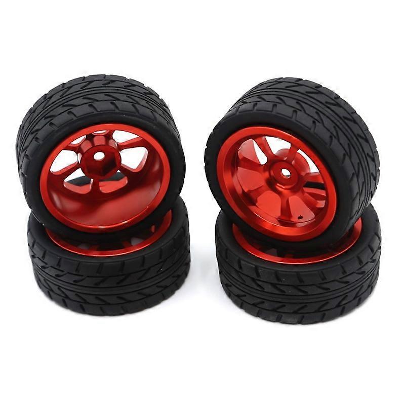 65mm Rubber Tires for 144001 A959 A959-B 124019 124018 RC,Red