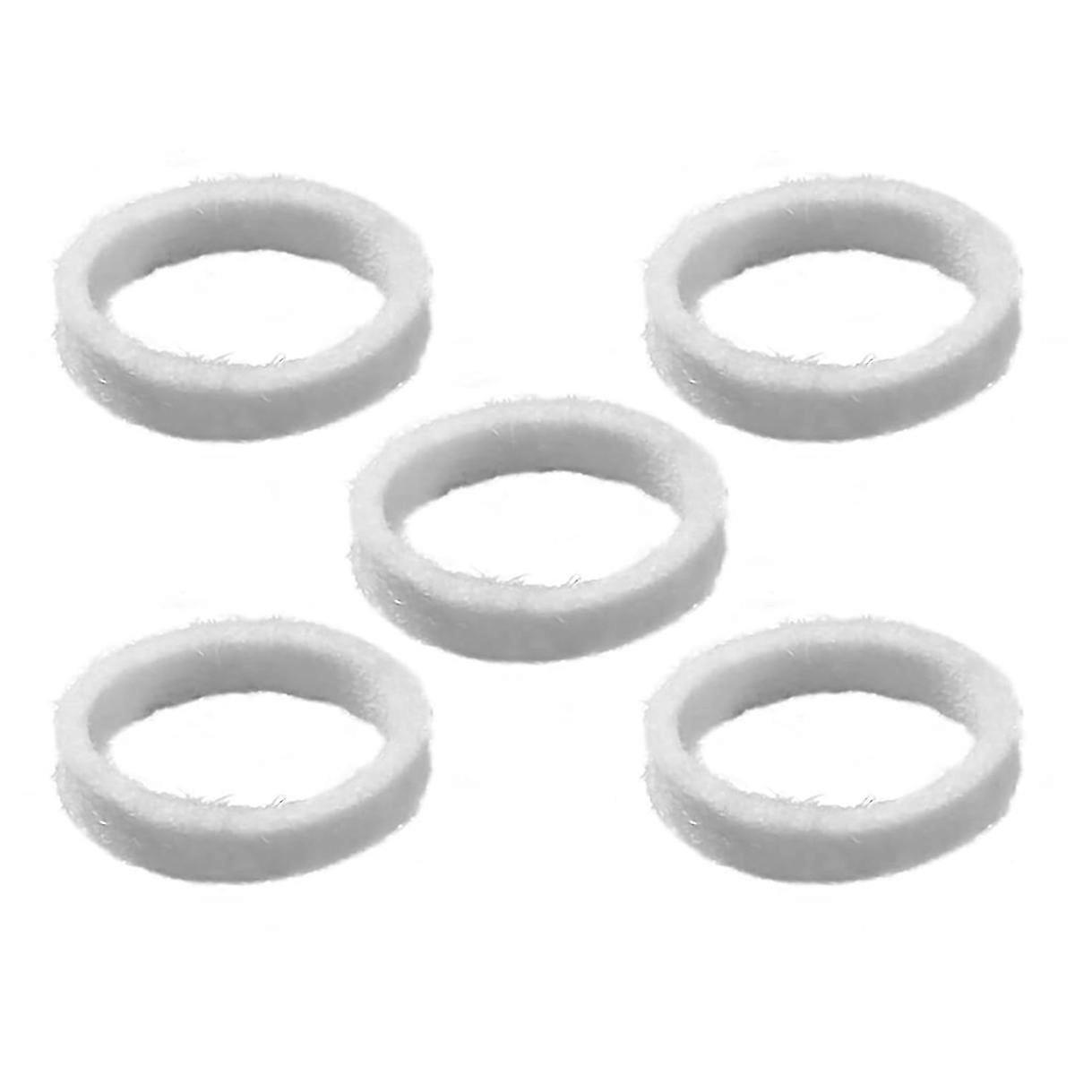 5Pcs Felt Washer Replacement for Espresso Machine Grinders-Compatible with BES870, BES878, BES880, BES980, BCG820 Models Edition