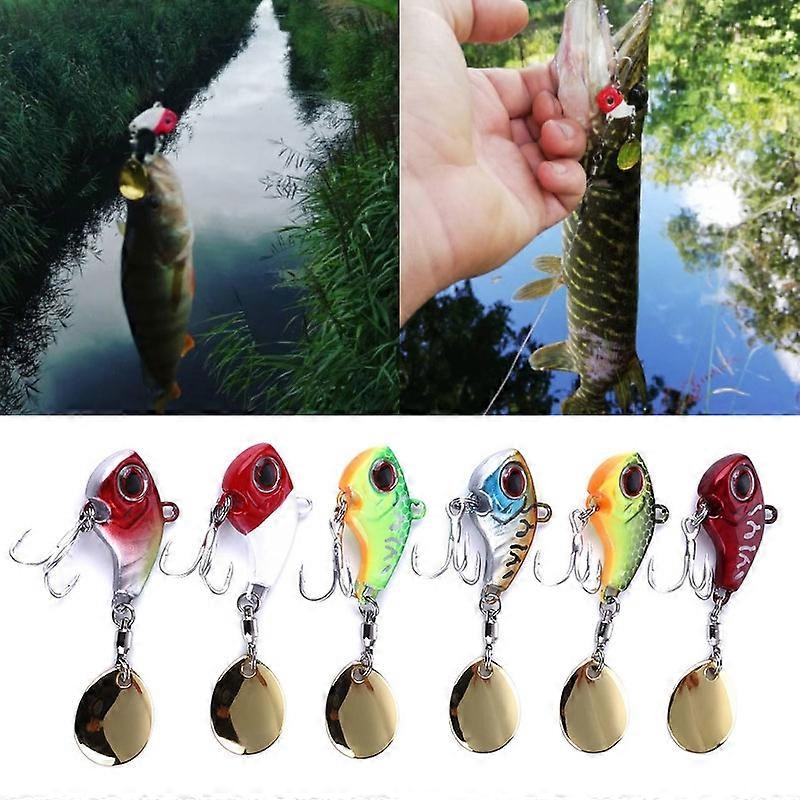 HENG JIA Distant Rotation Sequin VIB Fake Bait, Specification: 9g