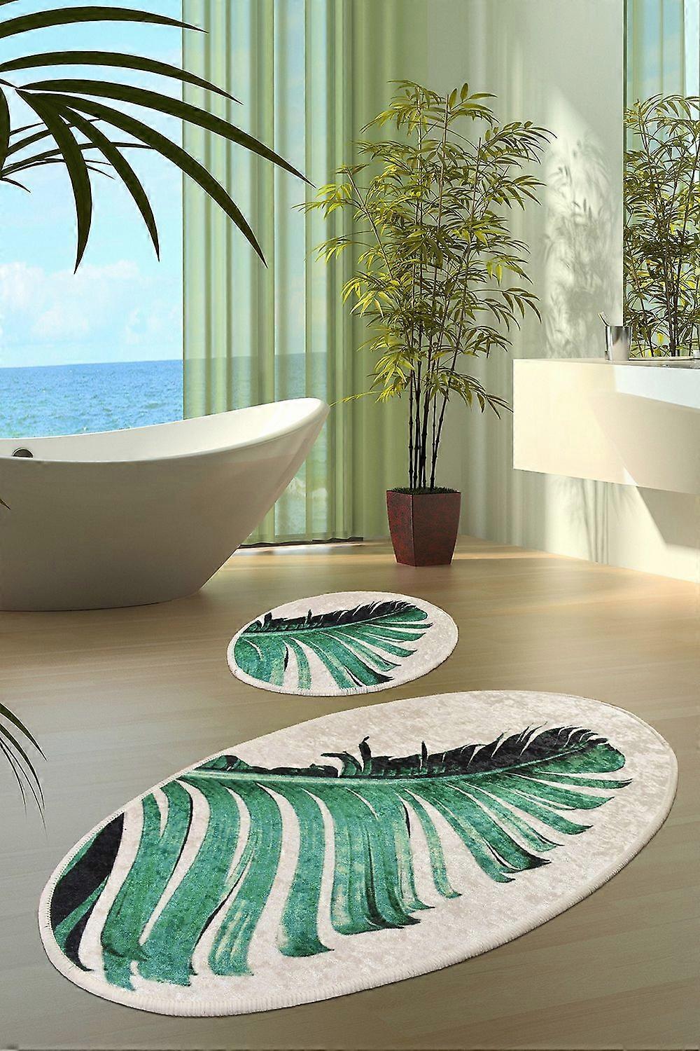 Bath mat set (2 pieces) Floret