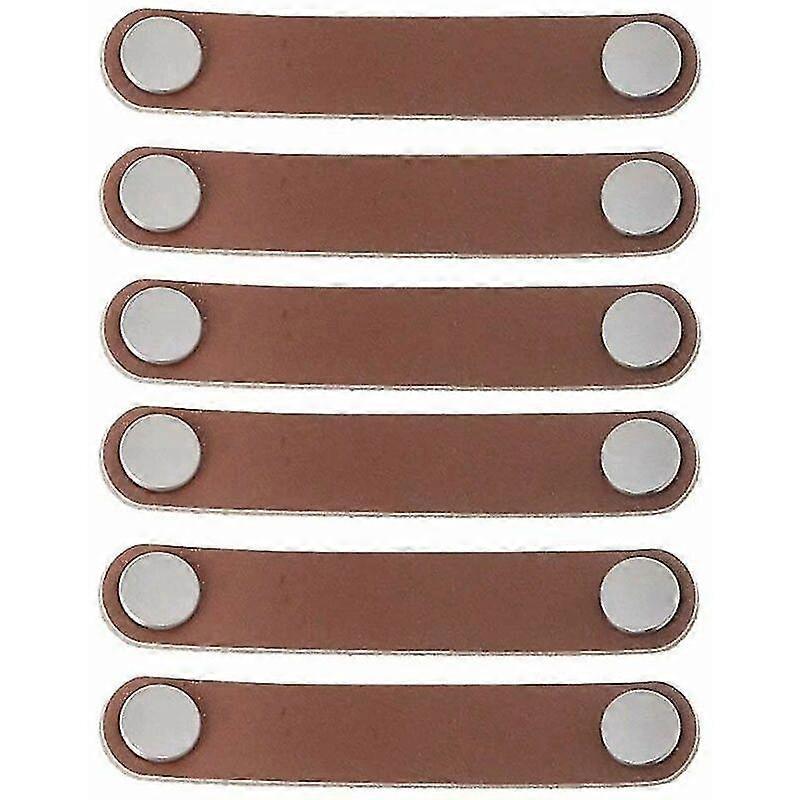 Pieces Leather Cabinet Pull 96mm Modern Style Genuine Leather Door Handle