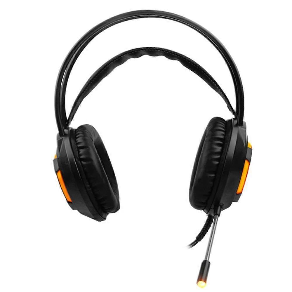 for E-Sports Gaming Headset RGB Lighting Microphone Directional Multi-Function Wire Control Design, 6924023032524