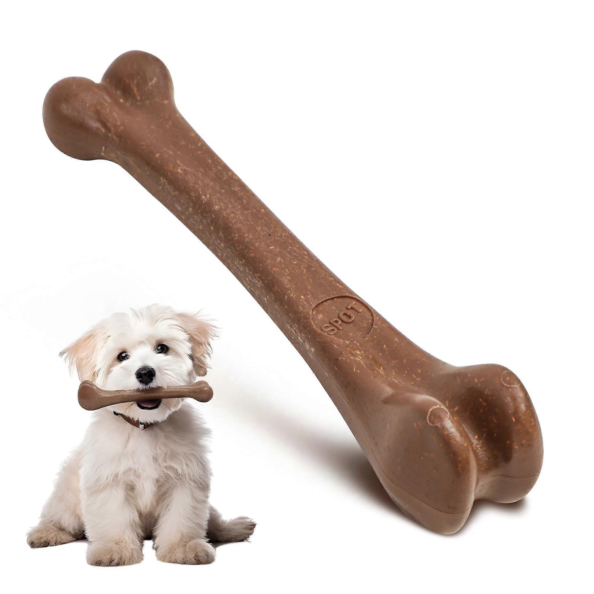 Durable Bamboo Fiber Dog Toy for Moderate Chewing, 5.75in, Bacon Scented, Ideal for Adult Dogs up to 25 lbs