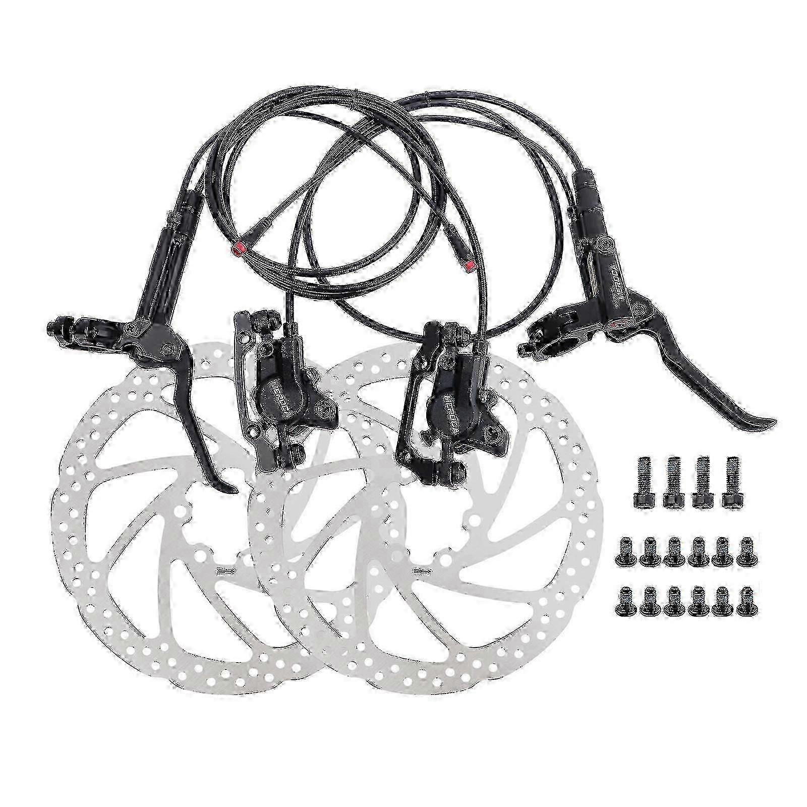 compatible E-bike Hydraulic Disc Brake compatible Front and Rear_Featured Gift