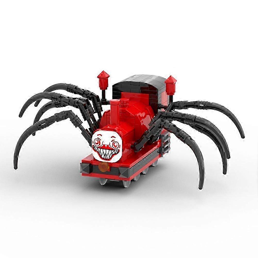 Chooo Chooo Building Toy Set, 260Pieces Horror Game Spider-Train Building Blocks suitable for Toys