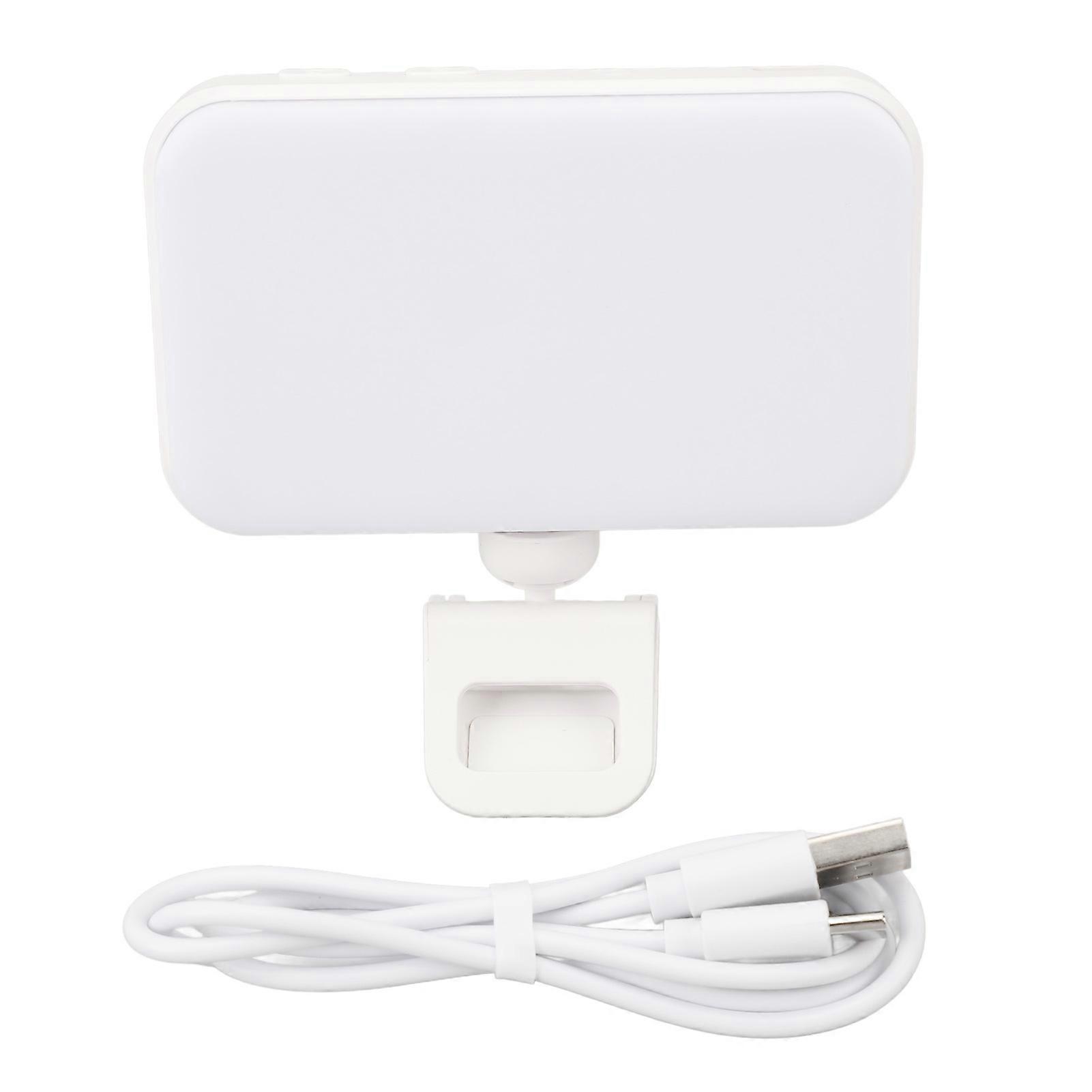 Selfie Clip 66 LED Chips Photography Lighting 2800 to 5600K Rechargeable On Camera Video Light F6